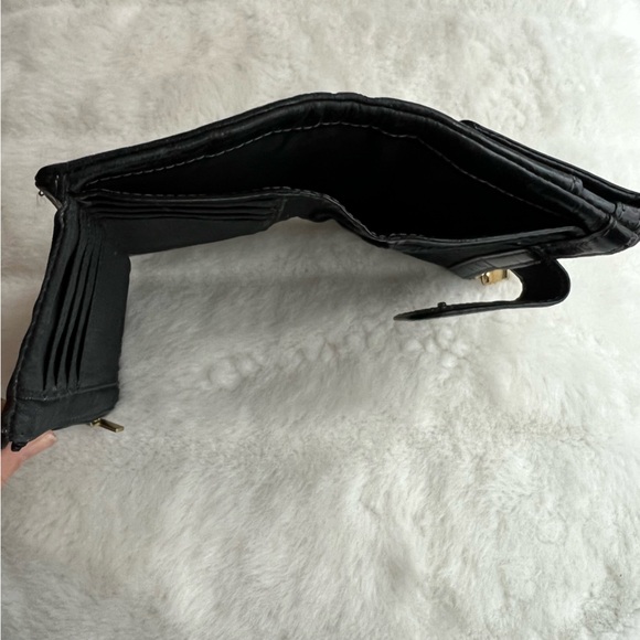 Fossil Wallet Ellis Multifunctional Black Leather - Picture 7 of 14